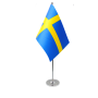 Table flag Sweden